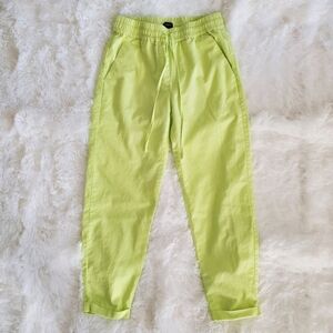 J. Crew Lime Green Pants